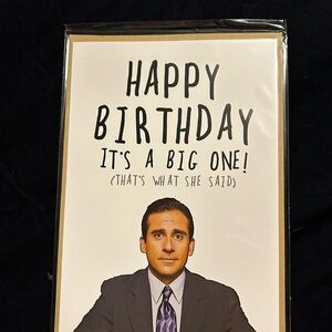 Three pack of the office birthday cards